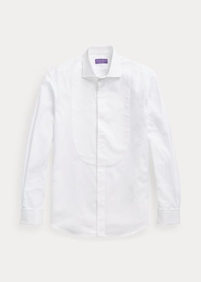 Ralph Lauren Poplin Skjorter Herre Danmark (GSQFJ8296)